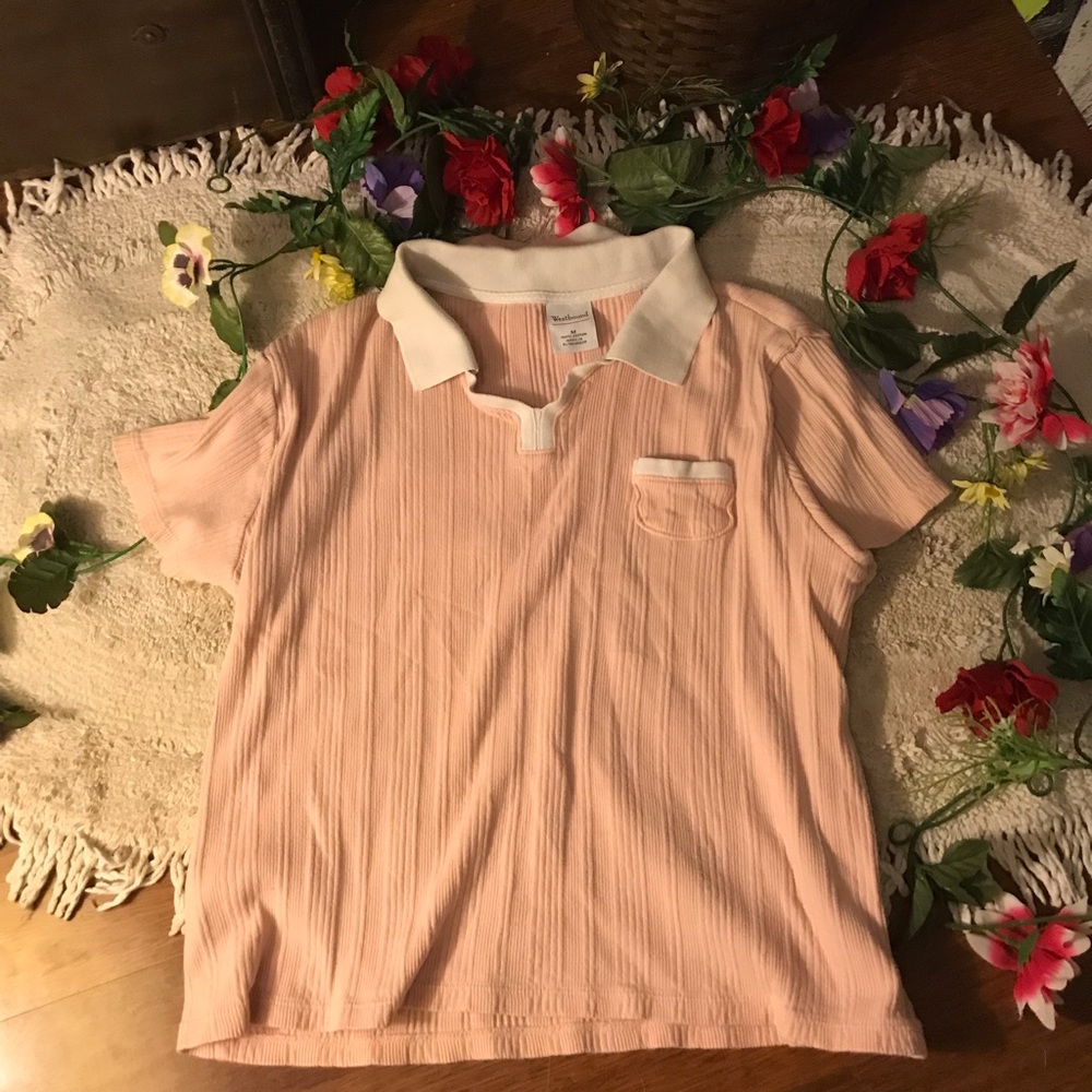 Vintage collared top